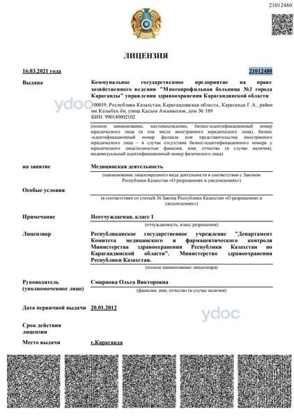 Лицензия Лицензия