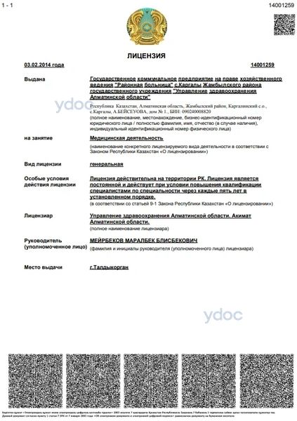 Лицензия Лицензия