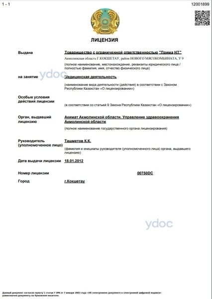 Лицензия Лицензия