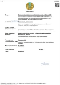 Лицензия Лицензия