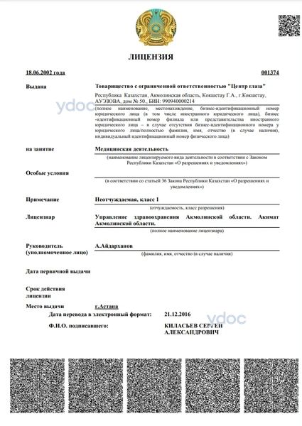 Лицензия Лицензия