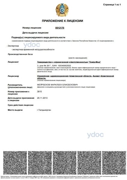 Лицензия Лицензия