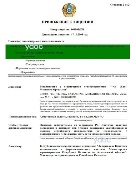 Лицензия Лицензия