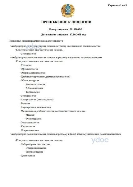 Лицензия Лицензия