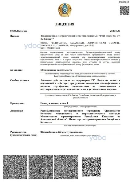 Лицензия Лицензия