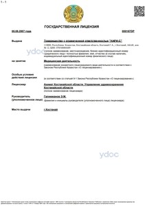 Лицензия
