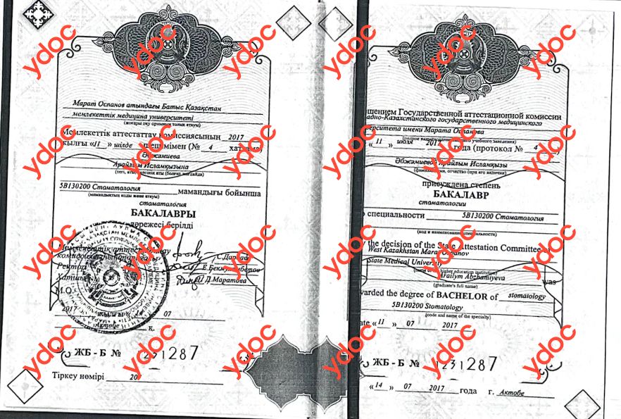 Документы и фотографии - Абжамиева А. И.