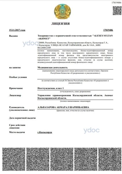 Лицензия Лицензия