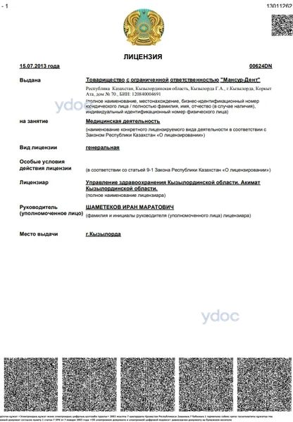 Лицензия Лицензия