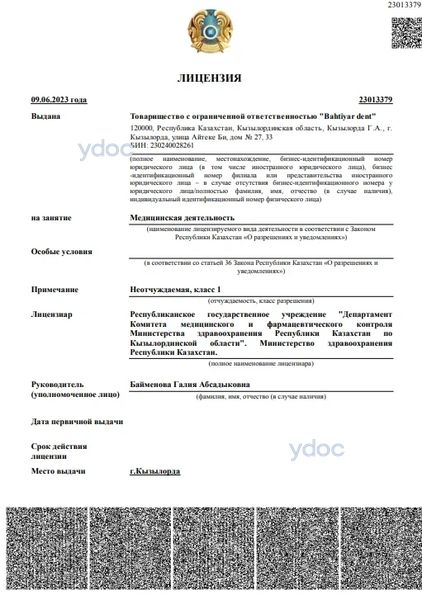 Лицензия Лицензия