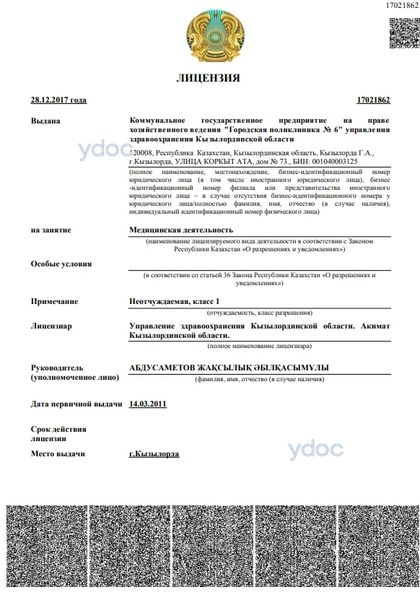 Лицензия Лицензия