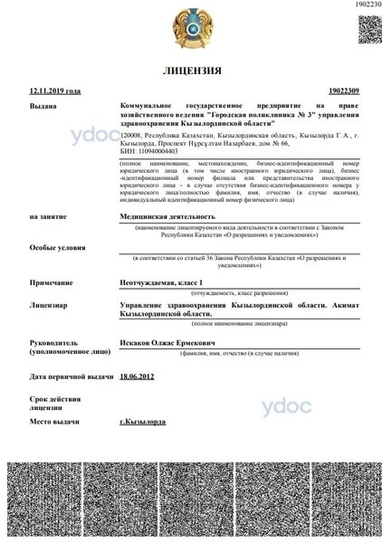 Лицензия Лицензия