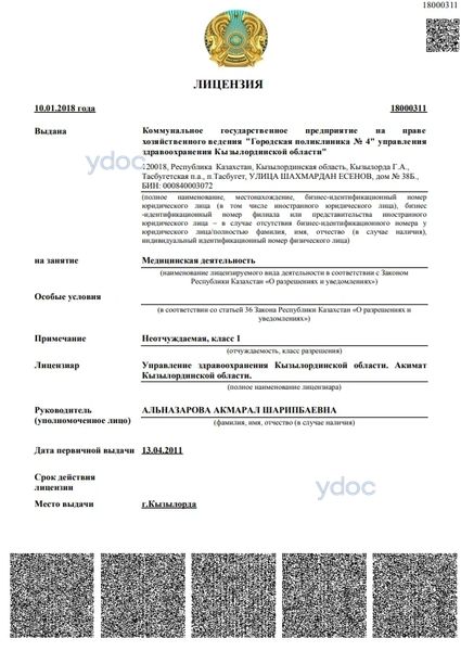 Лицензия Лицензия