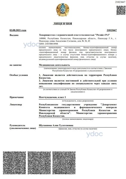 Лицензия Лицензия