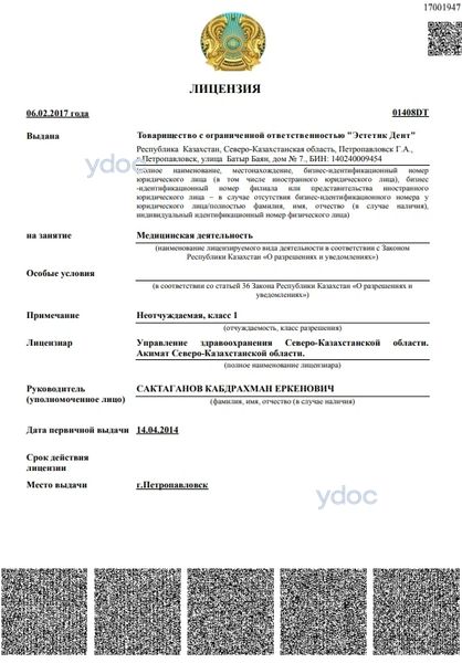 Лицензия Лицензия