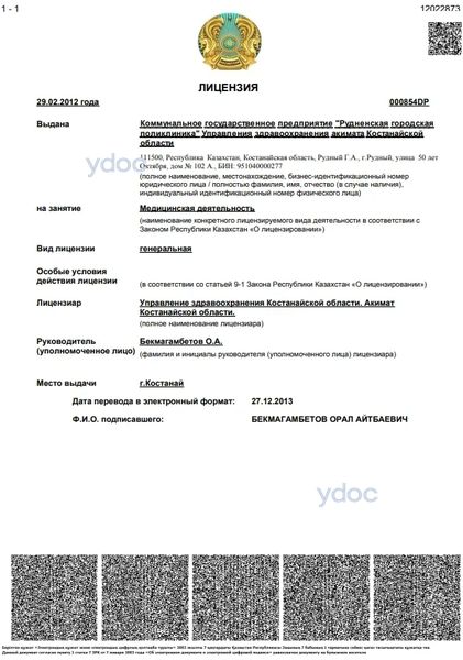 Лицензия Лицензия