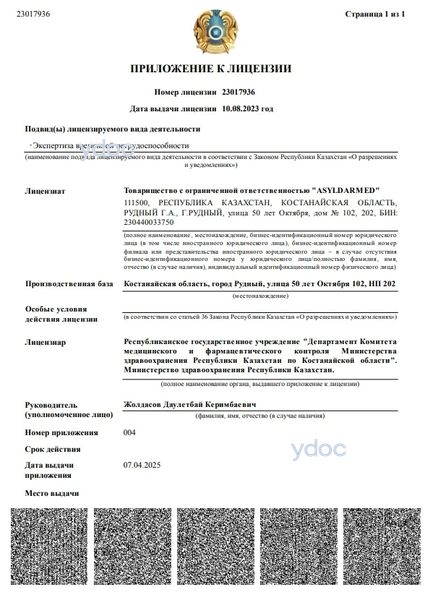 Лицензия Лицензия