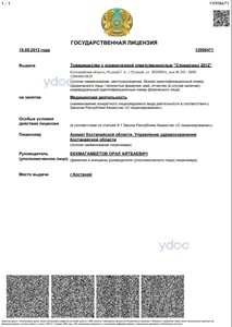 Лицензия Лицензия