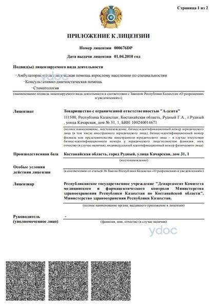 Лицензия Лицензия