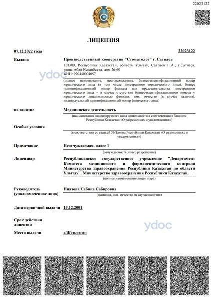 Лицензия Лицензия