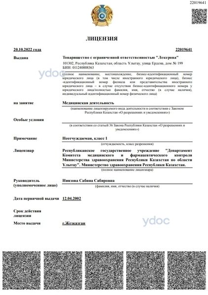 Лицензия Лицензия