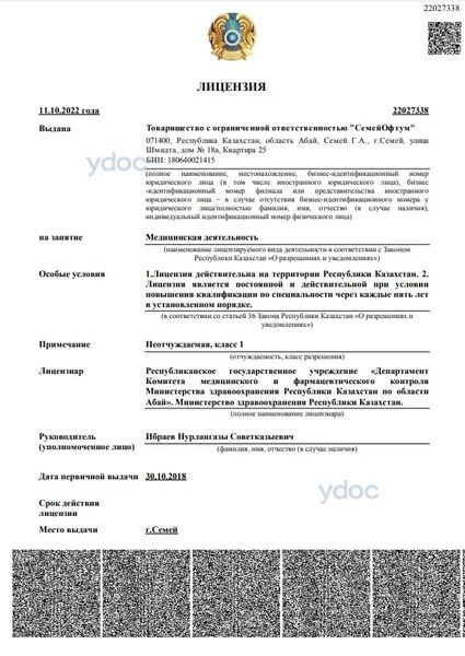 Лицензия Лицензия