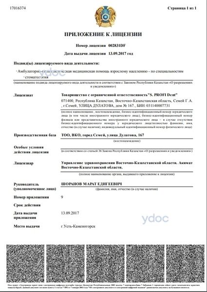 Лицензия Лицензия