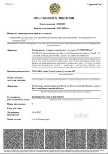 Лицензия Лицензия