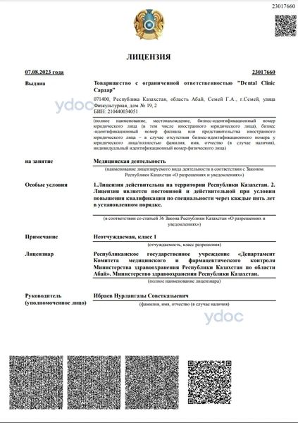 Лицензия Лицензия