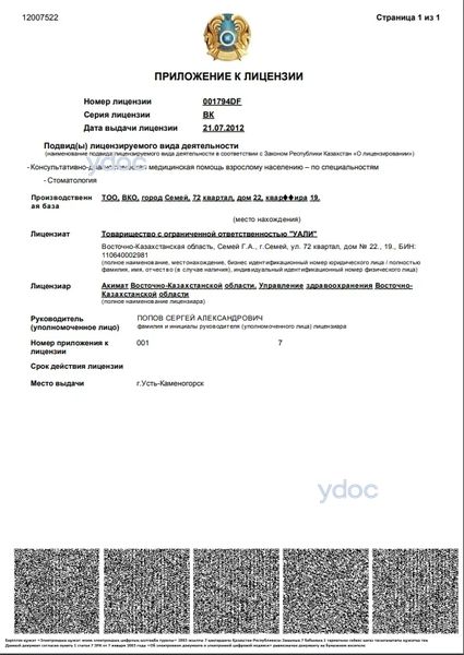 Лицензия Лицензия