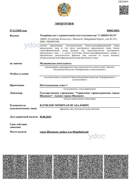 Лицензия Лицензия