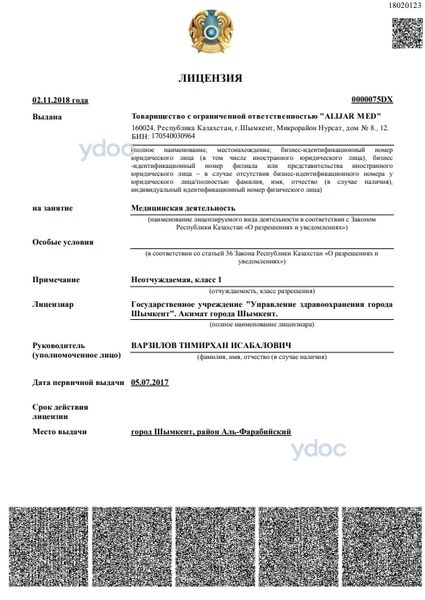 Лицензия Лицензия