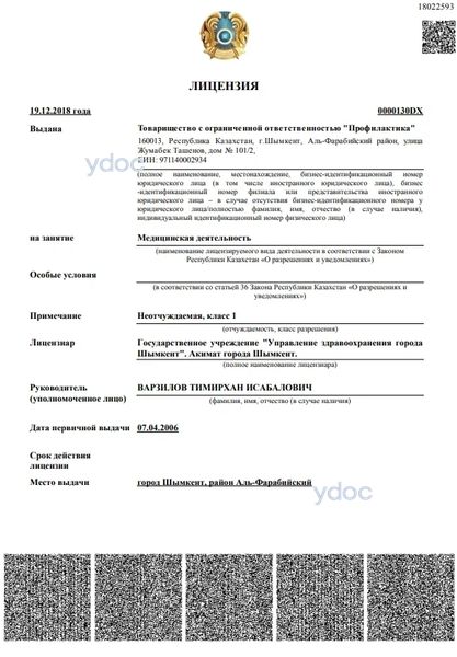 Лицензия Лицензия