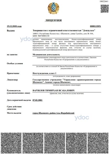 Лицензия Лицензия