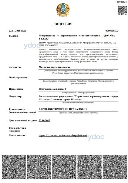 Лицензия Лицензия