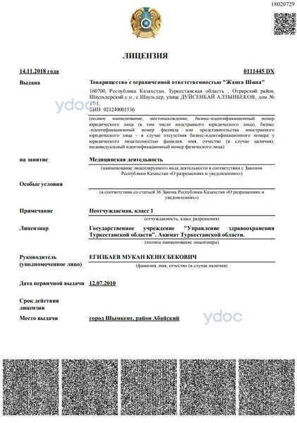 Лицензия Лицензия