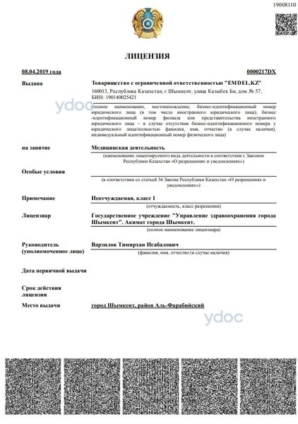 Лицензия Лицензия