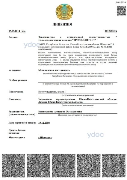 Лицензия Лицензия