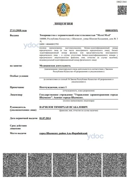 Лицензия Лицензия