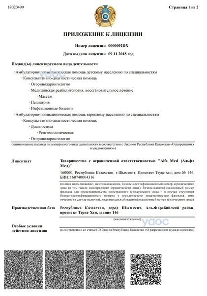 Лицензия Лицензия