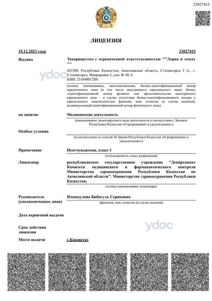 Лицензия Лицензия