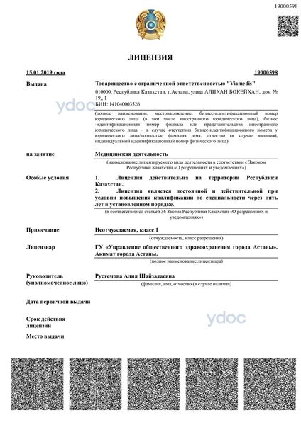 Лицензия Лицензия