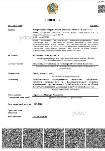 Лицензия Лицензия