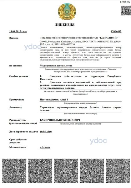 Лицензия Лицензия