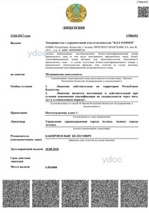 Лицензия Лицензия