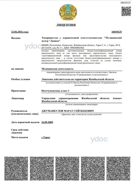 Лицензия Лицензия