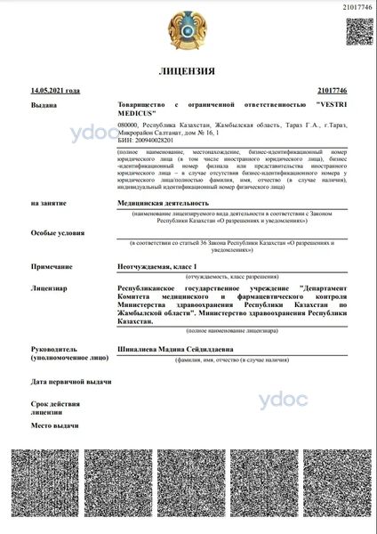 Лицензия Лицензия