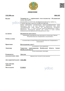 Лицензия Лицензия