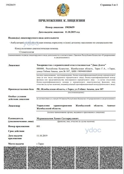 Лицензия Лицензия