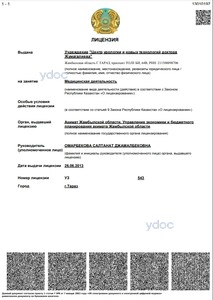 Лицензия Лицензия